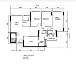 Blk 509B Angsana Breeze @ Yishun (Yishun), HDB 5 Rooms #579928911